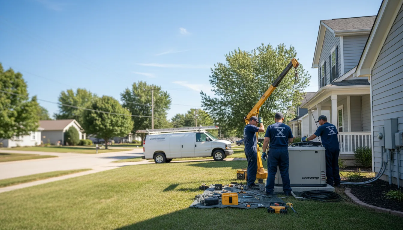 Generator Installation in Lenora, KS near me